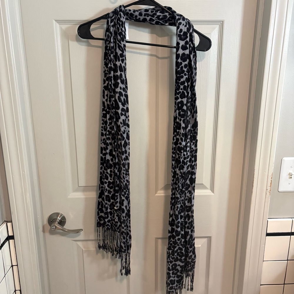 Leopard Print Scarf